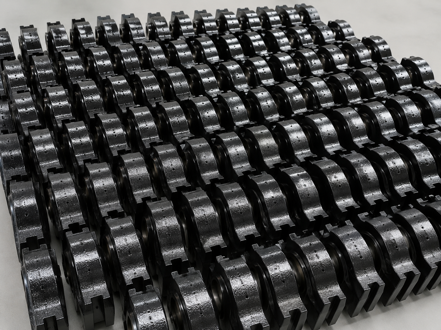 Bearing components prepared for manufacturing